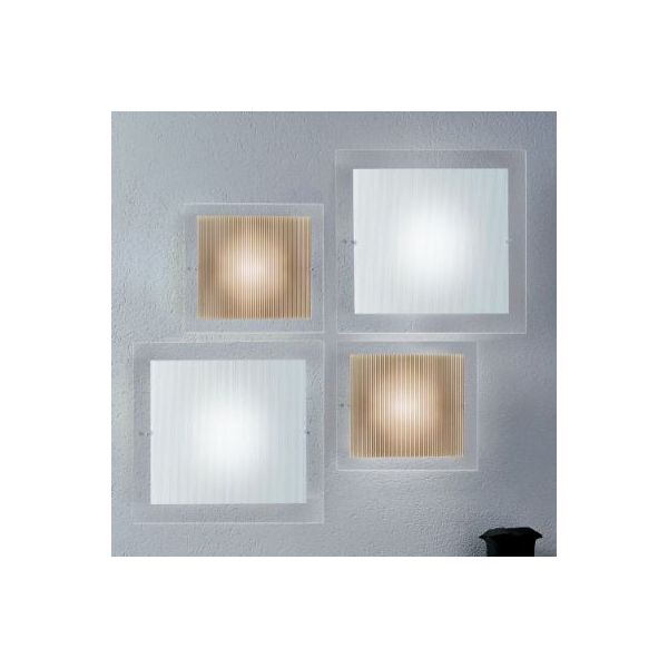 Applique a led design da parete moderna per interni minimal d260