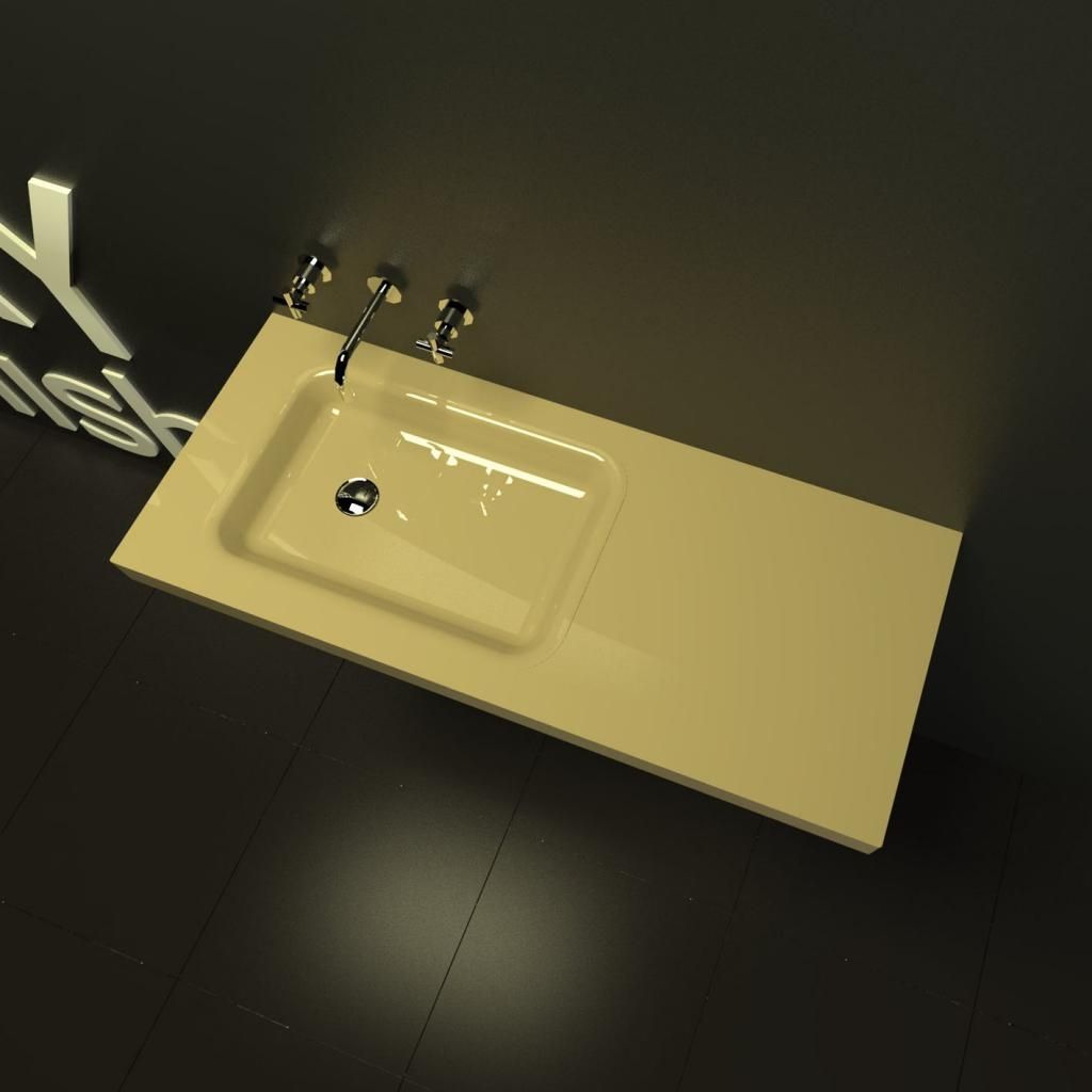 Saddled lavabo bagno sospeso per hotel locali pubblici