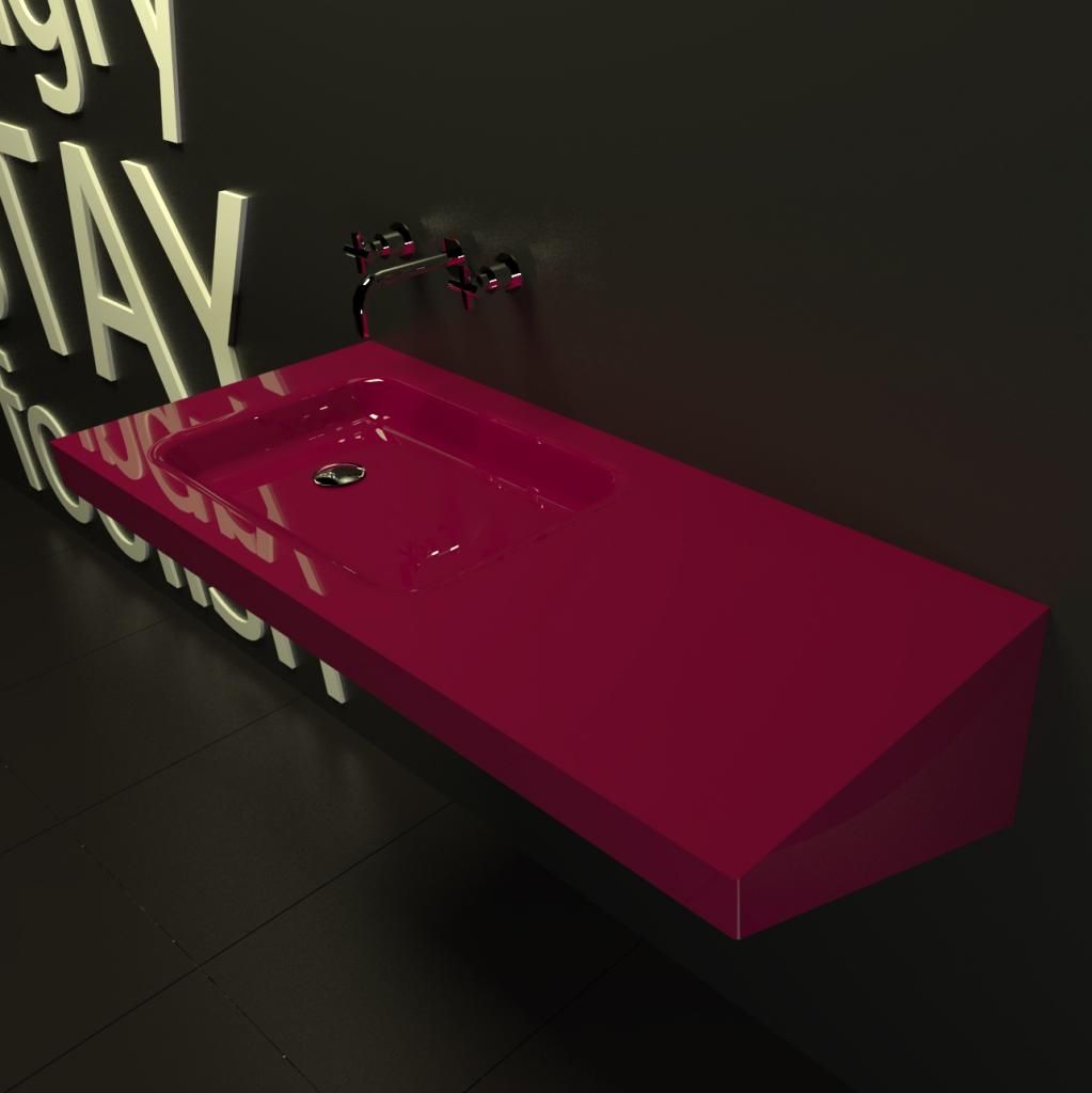 Saddled lavabo bagno sospeso per hotel locali pubblici