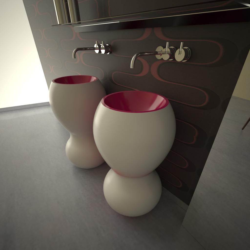 ariel lavabo bagno da terra