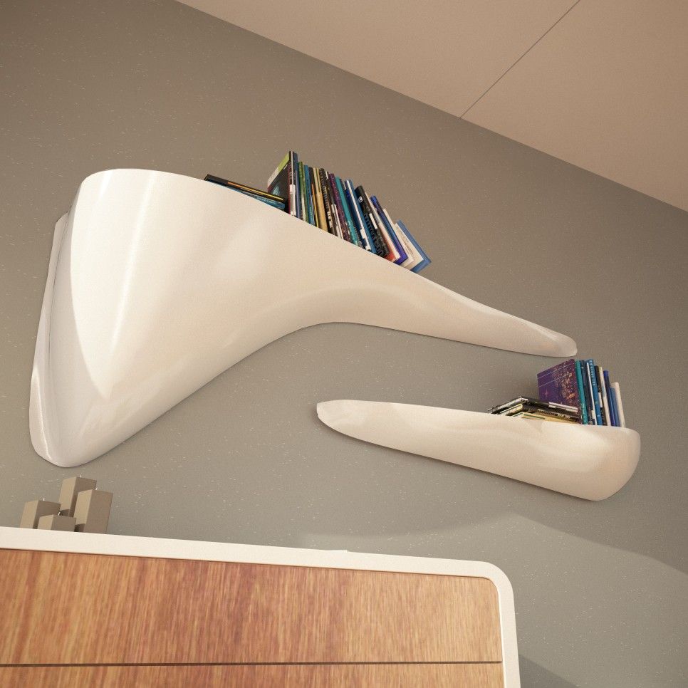 Mensole design moderno per soggiorno camera cloudy