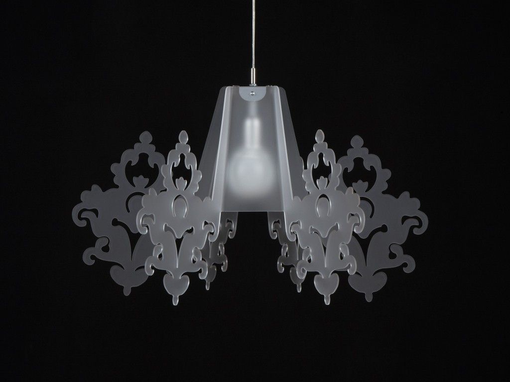 Letto in plexiglass: lampadario a sospensione moderno in ...