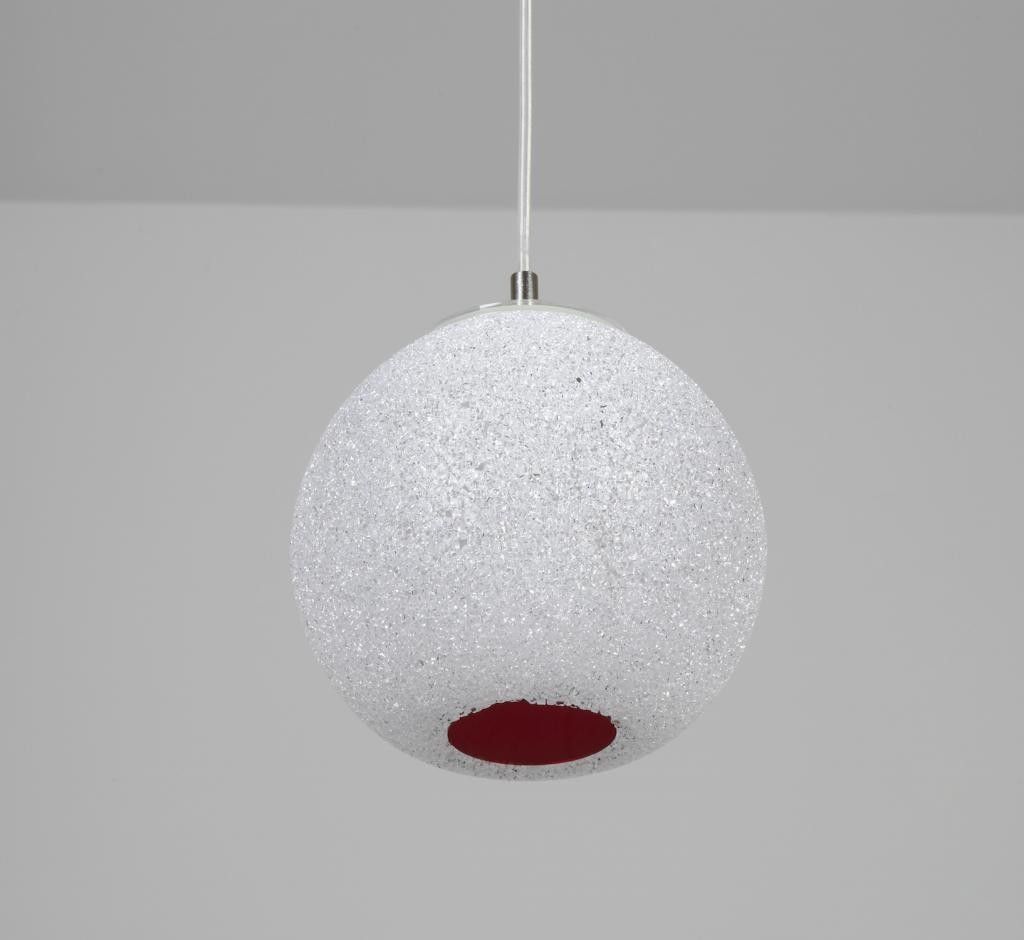Illuminazione sospensione sfera: lampadario 20 luci moderno vetro ...