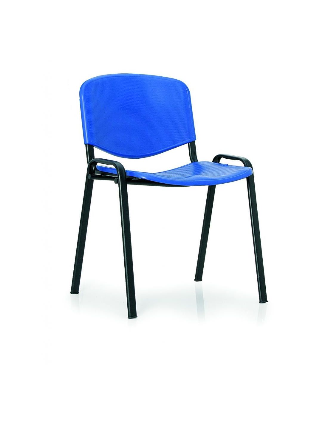 4 sedie per sala conferenza plastica braccioli tavoletta