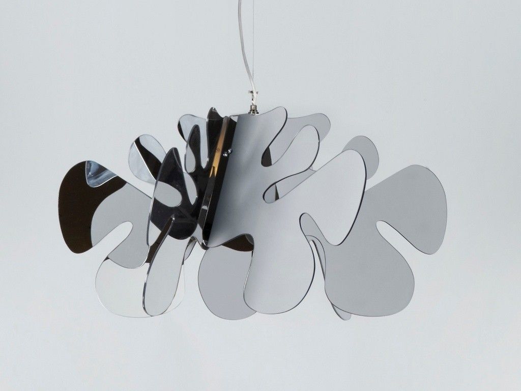 Lampadario a sospensione aralia cromo.jpg Lampadario ultramoderno