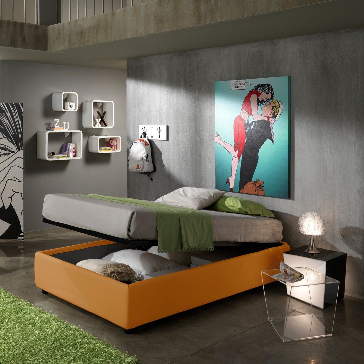 Testiera letto singolo tessuto : testiera del letto fai da te ...