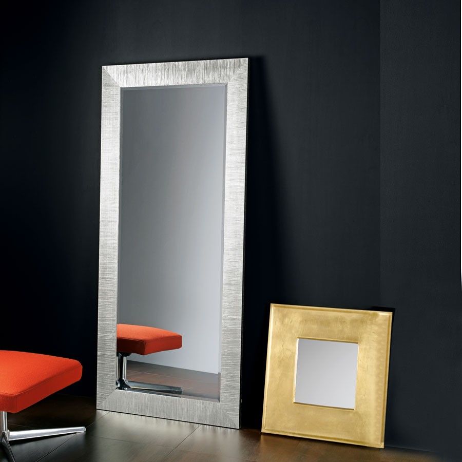 Specchio angolare angolo cornice in legno foglia oro argento cm ...
