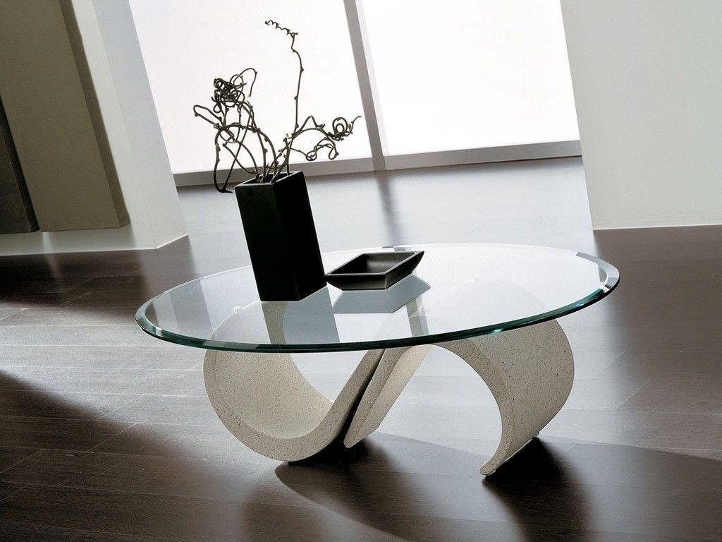 Tavolini moderni da salotto per l'arredo giorno Tavolino bianco lucido
