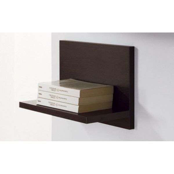 Mensola Tibor30 da parete in legno Wenge Bianco Arancio Verde Mensola Tibor30 da parete in legno Wenge Bianco Arancio Verde