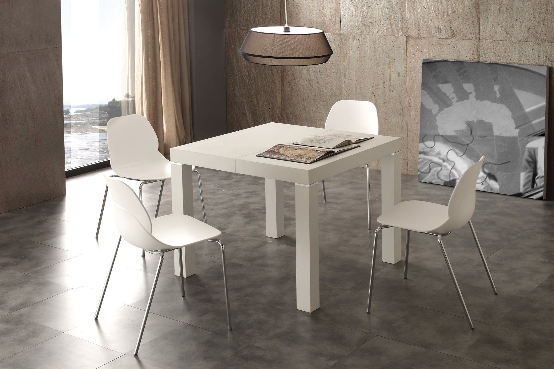 Vendita online tavoli da pranzo moderni in legno, metallo o vetro