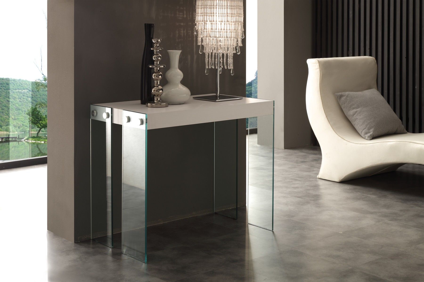 Consolle design allungabile in tavolo da pranzo olanda