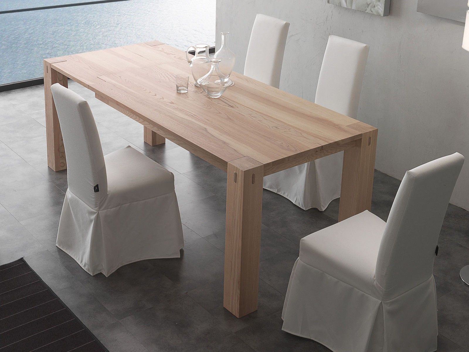 Vendita online tavoli da pranzo moderni in legno, metallo o vetro