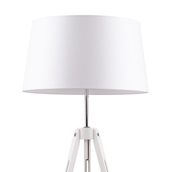 Momentum lampada da terra design a tre piedi in legno e metallo ... Lampada piantana legno