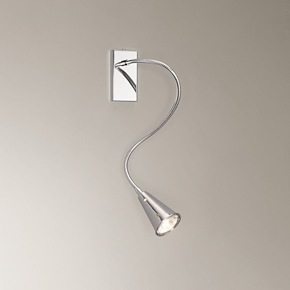 Lampada da parete con braccio flessibile per illuminazione interni Kripton D940 -> Lampadari Moderni Con Abatjour Lampada da parete con braccio flessibile per illuminazione interni Kripton D940 -> Lampadari Moderni Con Abatjour