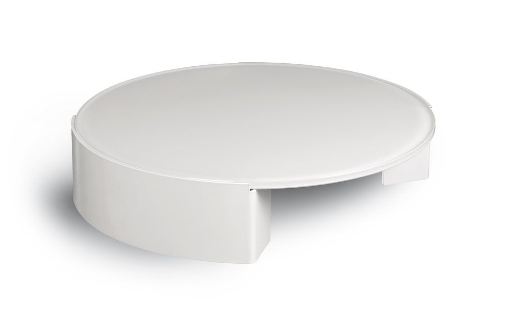Tavolini vetro moon tavolino da salotto design moderno Tavolino salotto rotondo