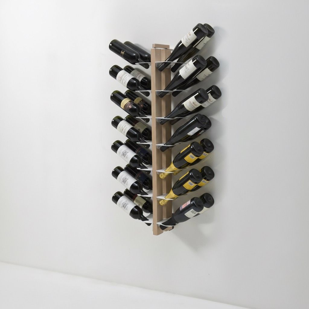 Portabottiglie vino da parete design Zia Gaia Bifacciale – Smart Arredo ...