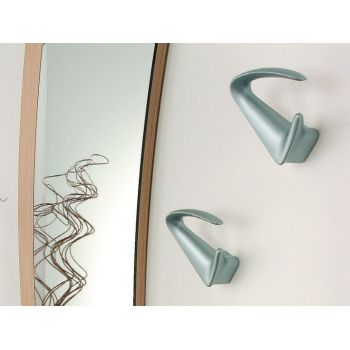 Appendiabiti da parete per ingresso in metallo design moderno Pamela 2