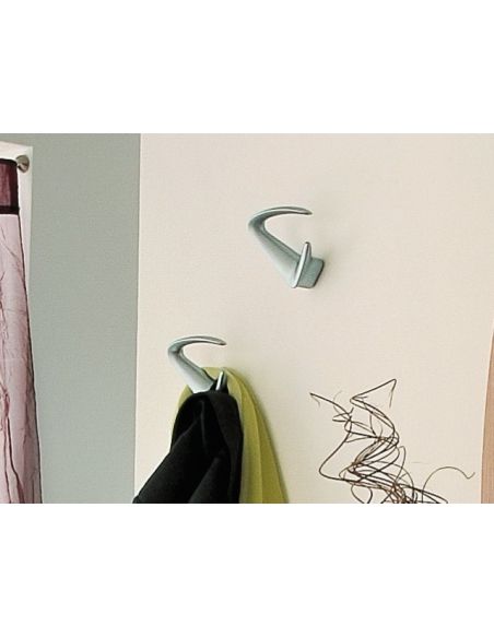Appendiabiti da parete per ingresso in metallo design moderno Pamela