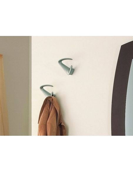 Appendiabiti da parete per ingresso in metallo design moderno Pamela