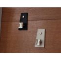 Appendiabiti da parete in pelle design moderno Maia