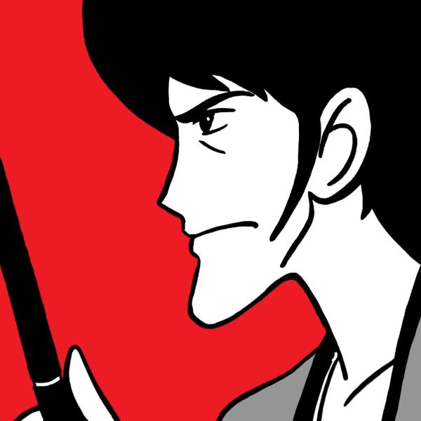 Quadro Goemon dipinto a mano | Quadri Lupin