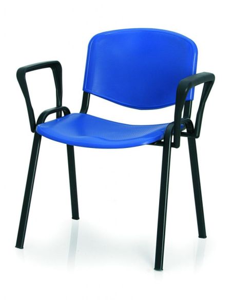 4 sedie per sala conferenza economiche in plastica CHF