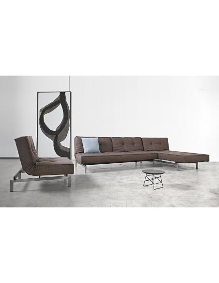 Divanetto letto una piazza e mezza uso quotidiano design nordico Split Back Divanetto letto una piazza e mezza uso quotidiano design nordico Split Back