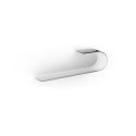 Coppia mensole design in vetro curvo trasparente 100 cm Curl