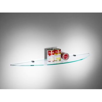 Mensole rotonde in vetro per cucina bagno Clove 2