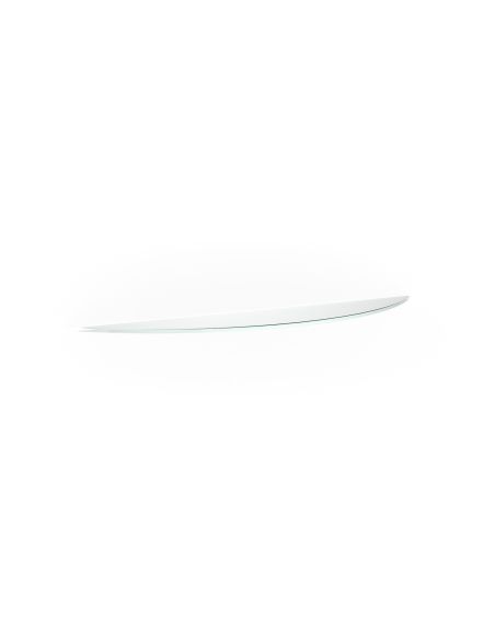 Mensole rotonde in vetro per cucina bagno Clove Mensole rotonde in vetro per cucina bagno Clove