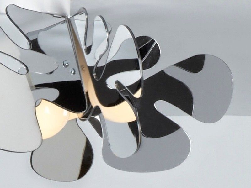 Plafoniere A Soffitto Moderne : Plafoniera design da soffitto aralia cromo illuminazione interni