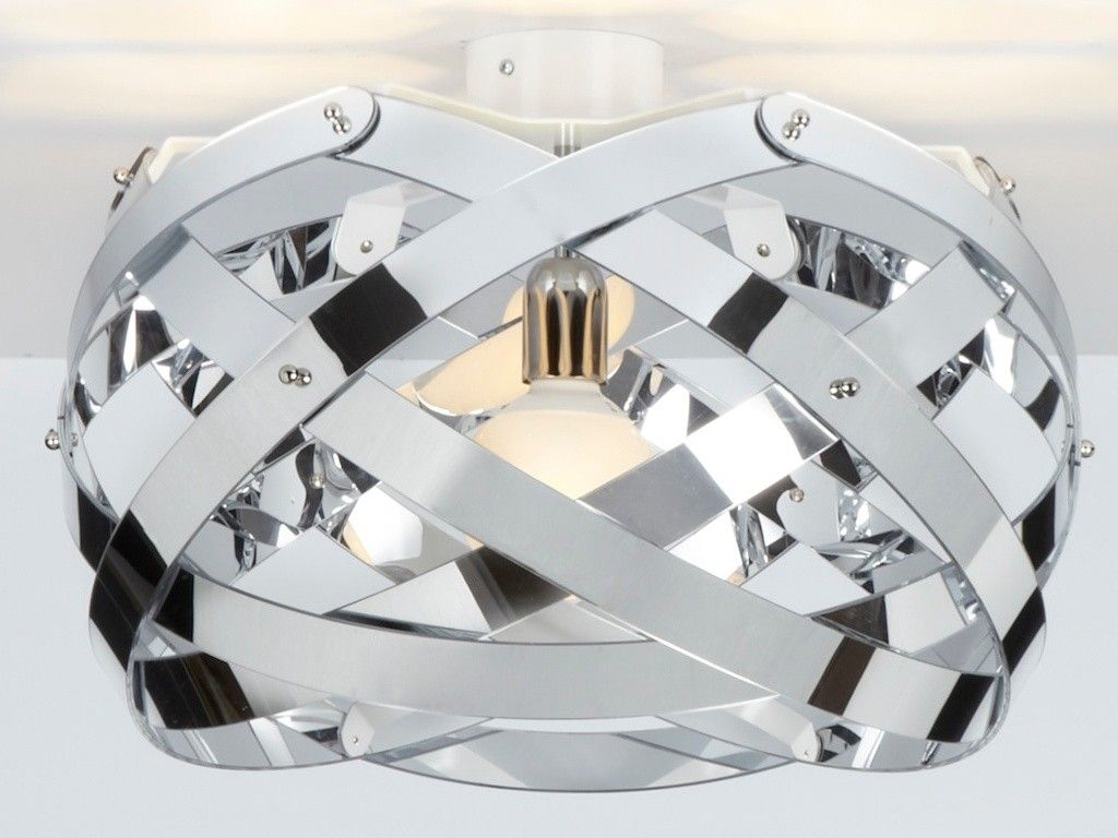 Plafoniere Eleganti Da Soffitto : Plafoniera da soffitto nuclea cromo lampade