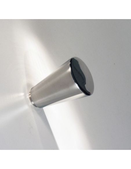 Attaccapanni a muro design moderno in acciaio Jared