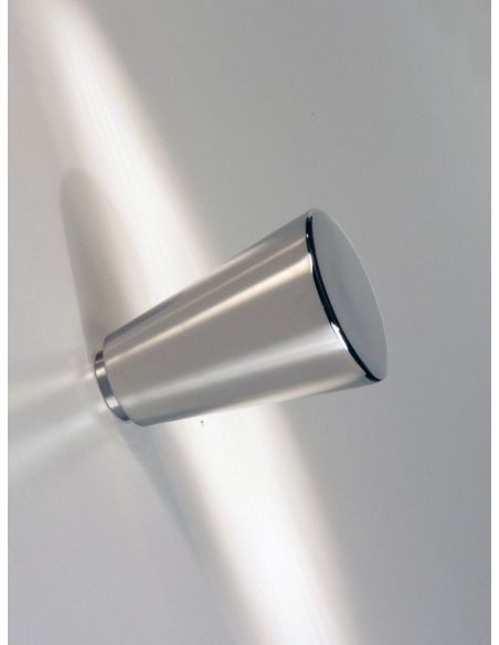 Attaccapanni a muro design moderno in acciaio Jared