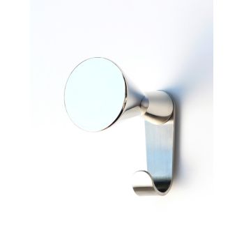 Appendiabiti da parete con gancio in acciaio inox SuperJared+ 2