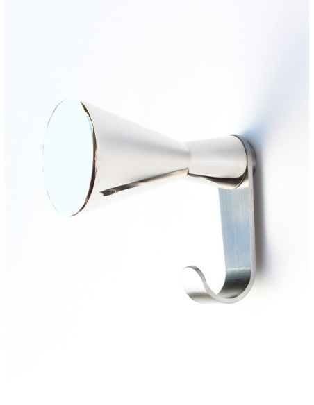 Appendiabiti da parete con gancio in acciaio inox SuperJared+