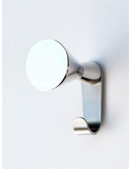 Appendiabiti da parete con gancio in acciaio inox SuperJared+