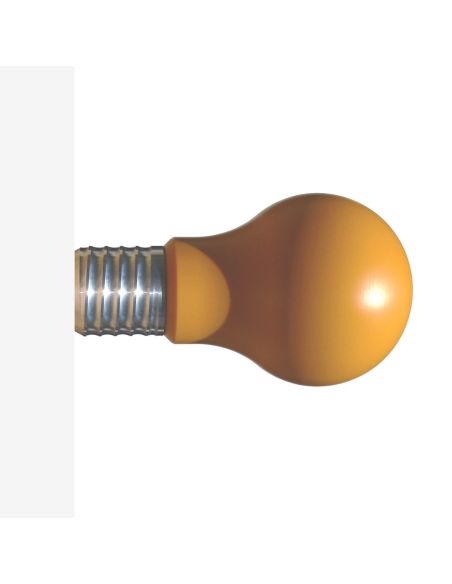 Attaccapanni a muro design moderno a forma di lampadina Dalton Attaccapanni a muro design moderno a forma di lampadina Dalton