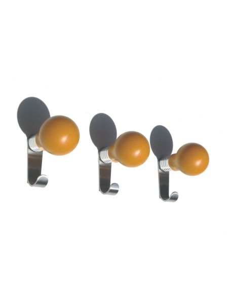 Attaccapanni a muro a forma di bulbo lampadina Dalton+