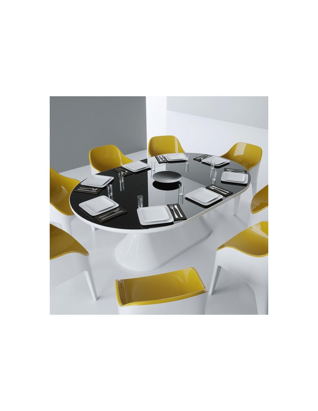 Tavolo moderno Lunch per sala da pranzo o per riunioni ufficio