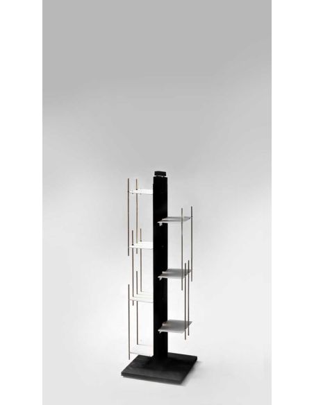 Libreria a colonna da terra in legno massello Zia Veronica