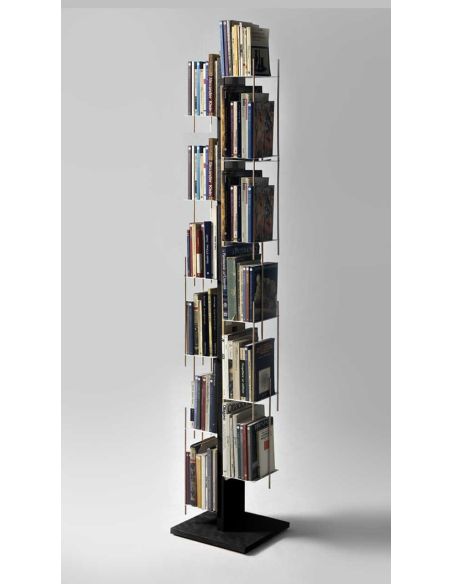 Libreria a colonna da terra in legno massello Zia Veronica