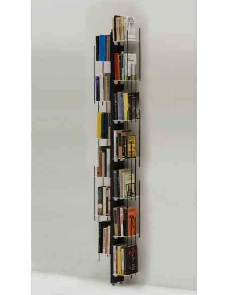 Libreria da parete a colonna in legno Zia Veronica