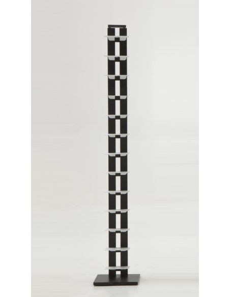 Libreria a colonna autoportante in legno massello Zia Ortensia