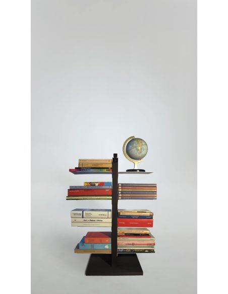 Libreria a colonna moderna in legno di faggio 60 | 105 | 150 cm  ZiaBice