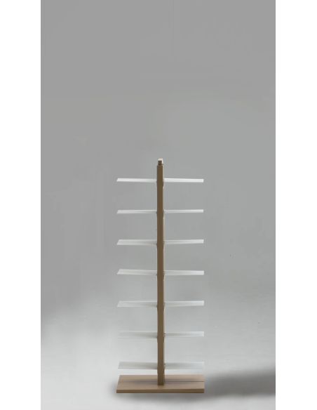 Libreria a colonna moderna in legno di faggio 60 | 105 | 150 cm  ZiaBice