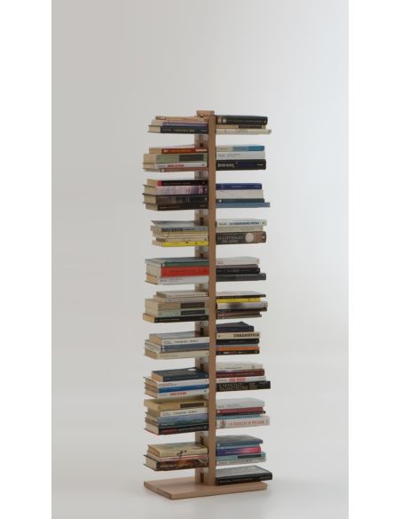 Libreria a colonna moderna in legno di faggio 60 | 105 | 150 cm  ZiaBice