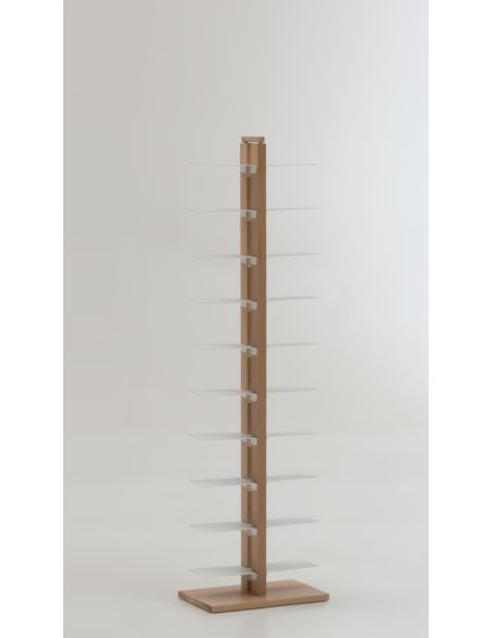 Libreria a colonna moderna in legno di faggio 60 | 105 | 150 cm  ZiaBice