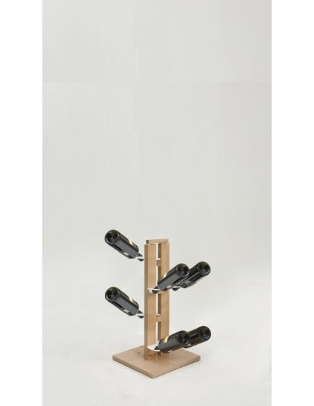 Portabottiglie vino in legno per 8|14|20 bottiglie Zia Gaia Mono