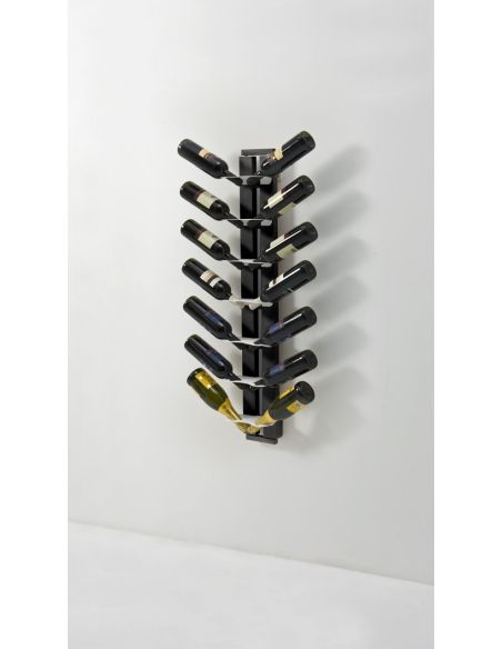 Portabottiglie vino in legno da parete Zia Gaia Mono